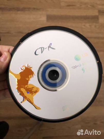 Диски VS DVD-R 4.7GB (7 штук+1)