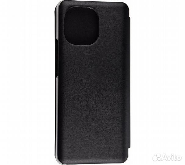 Чехол-книжка для Xiaomi Mi11 черный Book Cover, Re