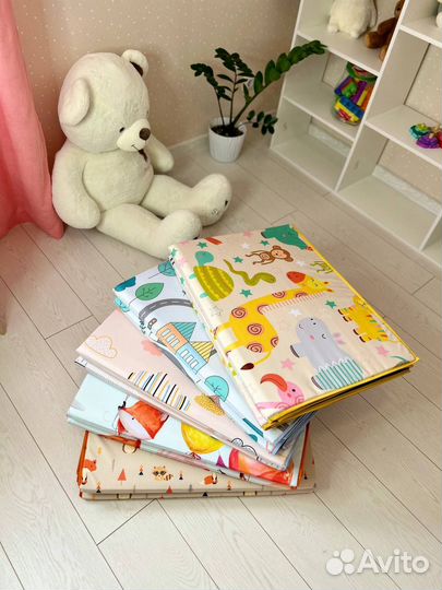 Детский коврик складной для ползания