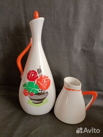 Кувшин, штоф, молочник, фарфор СССР
