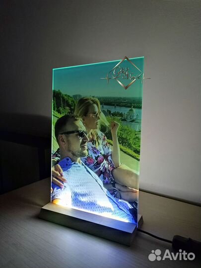 Подставка с подсветкой для AR стекла А4