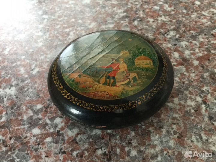 Шкатулка Мстёра «Майская ночь», вд-227, СССР