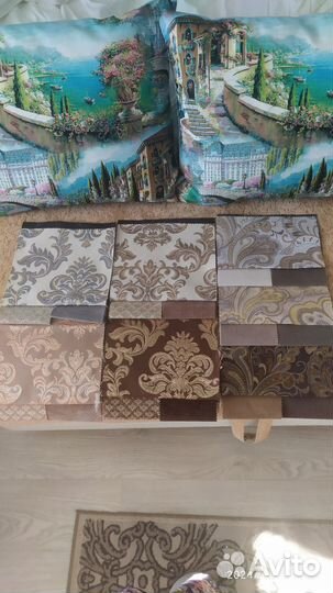 Образцы мебельных тканей,лоскут