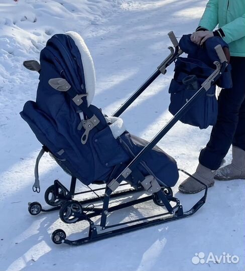 Коляска санки Nika kids