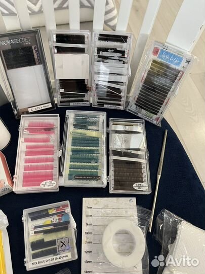 Для наращивания ресниц набор