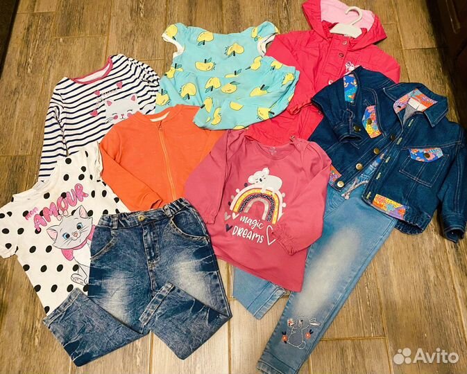 Пакет вещей на девочку 92-98