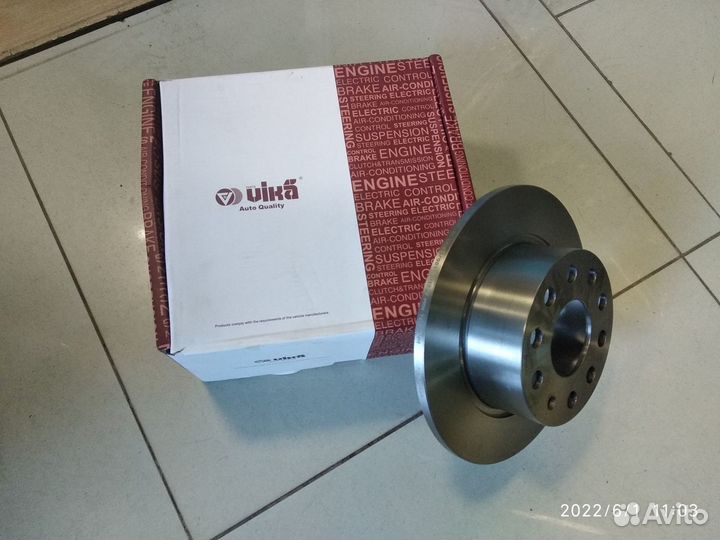 Тормозные диски задние Шкода Октавия А7 (H 61мм.)