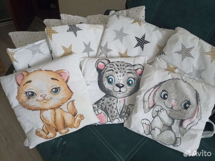 Бортик для кровати