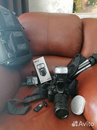 Зеркальный фотоаппарат canon 600d