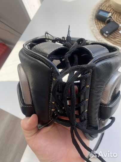 Clinch шлем с бампером боксерский