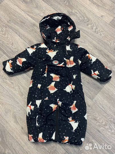 Зимний конверт комбинезон