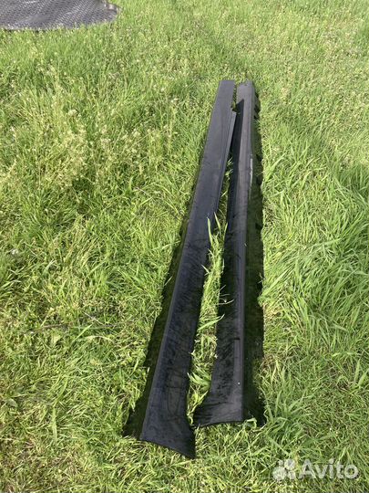 Накладки на пороги bmw f10 рестайлинг