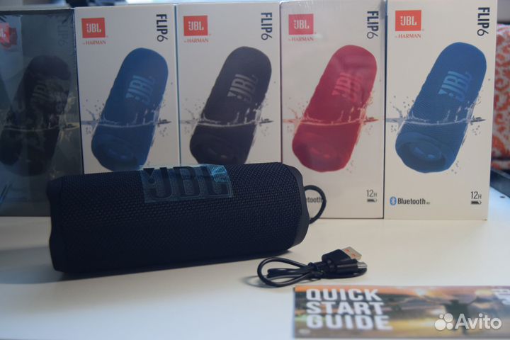 Колонка Беспроводная Акустическая JBL Flip 6 Новая