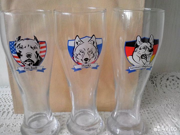 Новый пивной бокал в ассортименте