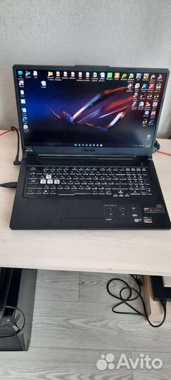 Игровой ноутбук asus tuf gaming fx 706IU