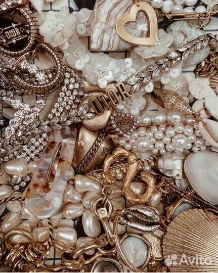 Бижутерия пакетом новая