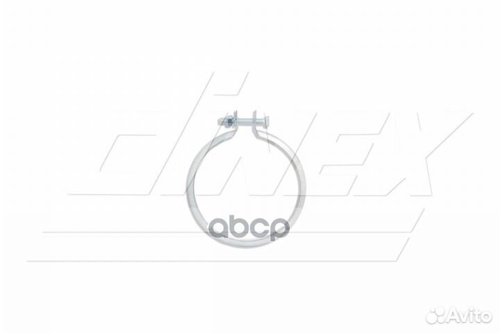 Хомут глушителя 80921 dinex