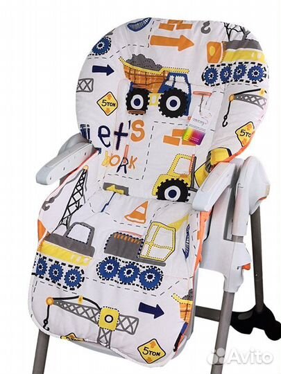 Чехол на стульчик для кормления happy baby william