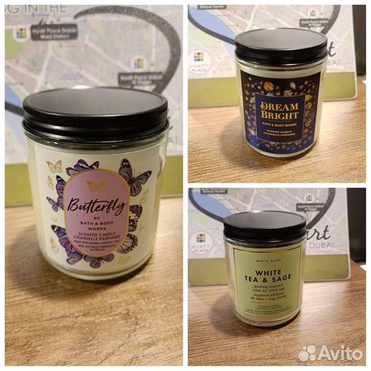 Свеча ароматическая Bath and body works