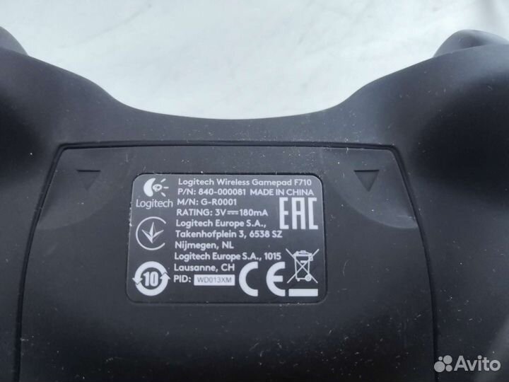 Геймпад беспроводной Logitech F710