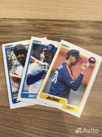 Редкие бейсбольные карточки Fleer Pinnacle