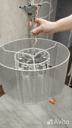 Люстра потолочная подвесная бу