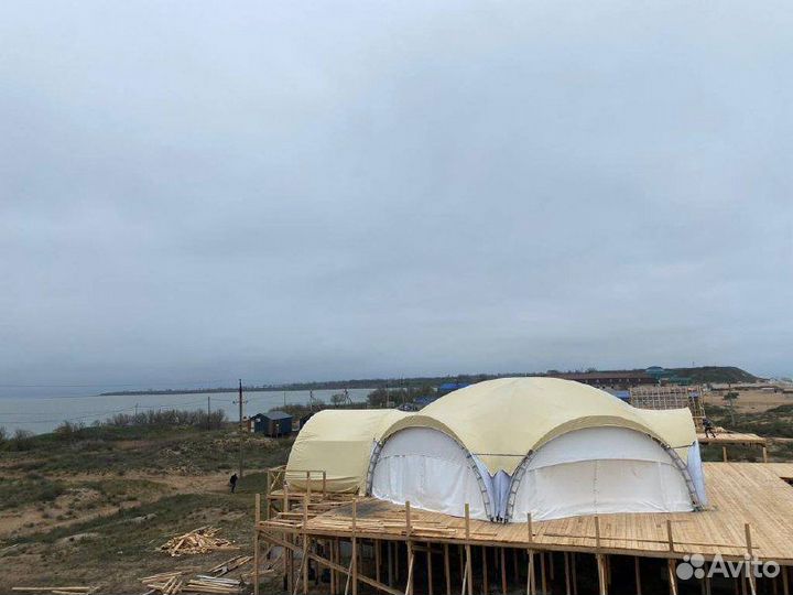 Торговый павильон арочный