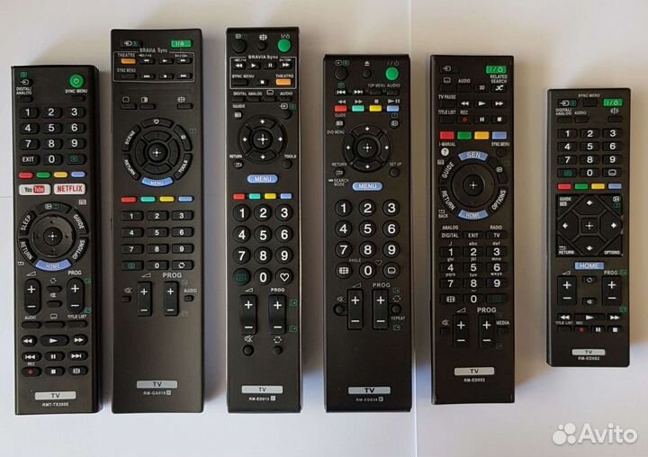 Пульты для телевизоров sony