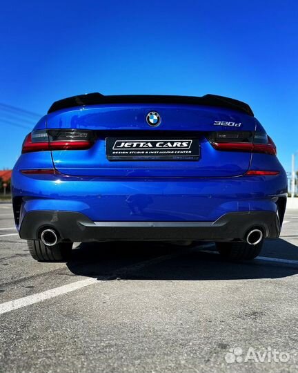 Лип спойлер на BMW 3 G20-M4-Look