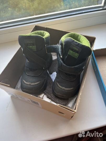 Неубиваемые ботинки демисезон Котофей 24 размер