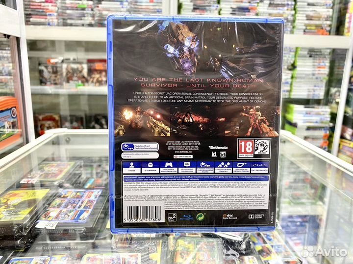 Doom VFR PS VR игра для Ps4 Новый