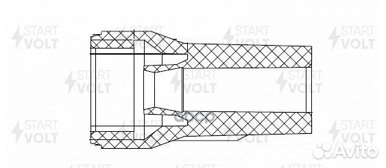 Наконечник катушки зажигания для а/м Mitsubishi