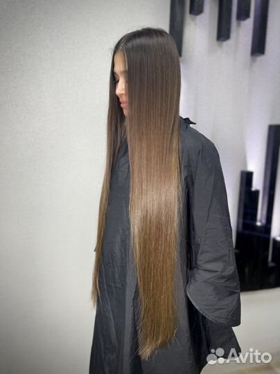 Наращивание и окрашивание волос