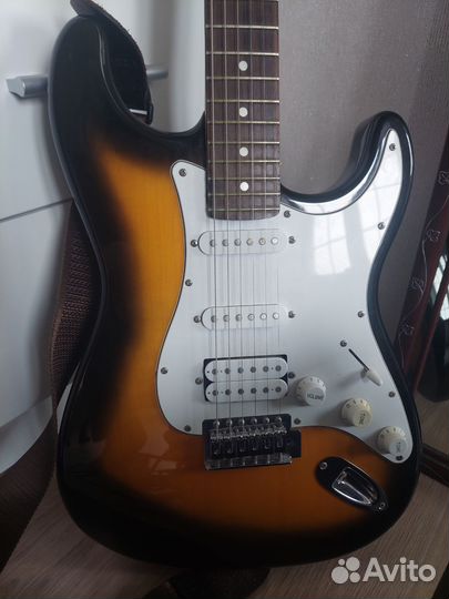 Электрогитара TNC, комбоусилитель G25R с пидалью