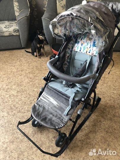 Санки коляска ника