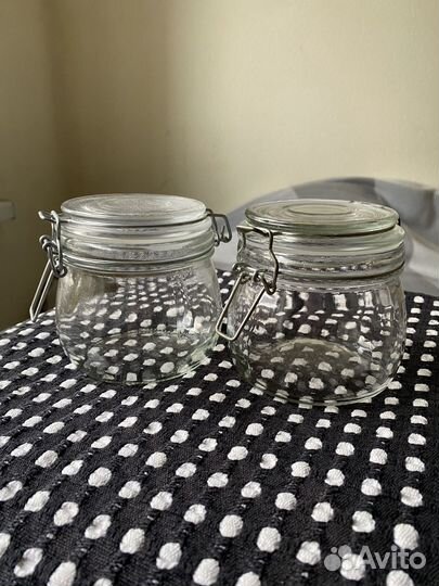 Банки стеклянные с крышками