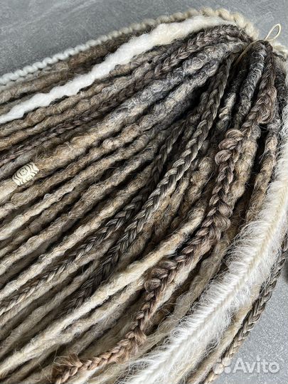 Де дреды на андеркат, затылок