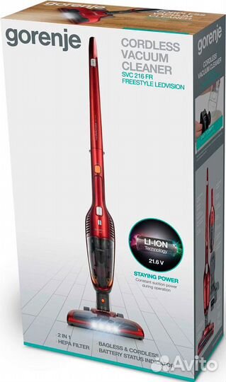 Пылесос Gorenje SVC216FR