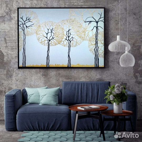 Картина акрилом на холсте