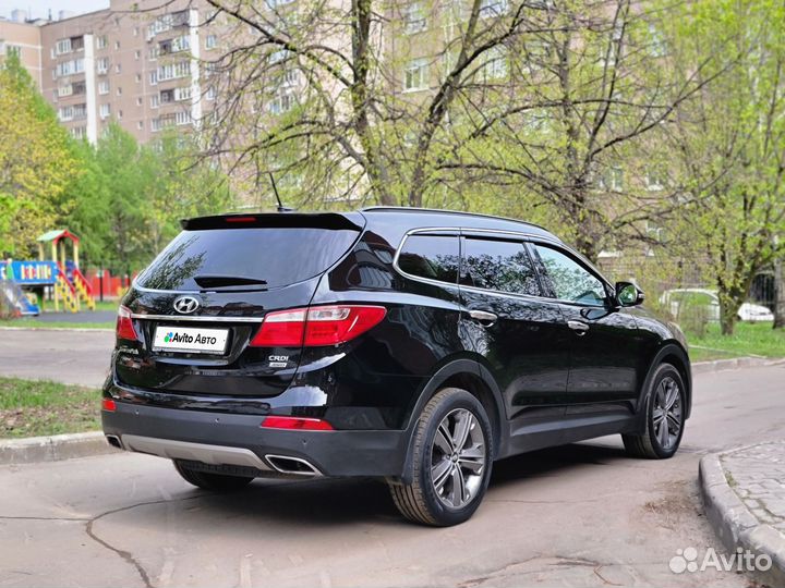 Hyundai Grand Santa Fe 2.2 AT, 2015, 107 000 км