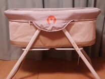 Складная кровать колыбель babyhit carrycot light grey