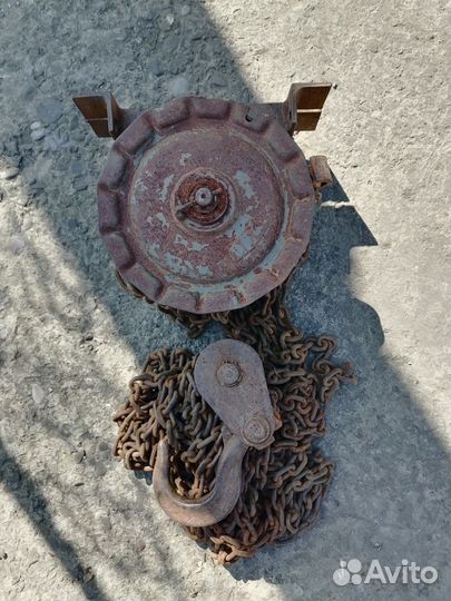 Тельфер, таль ручной цепной