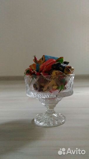 Ваза хрустальная СССР