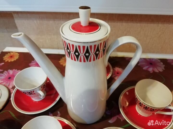 Кофейный сервиз Freiberger Гдр