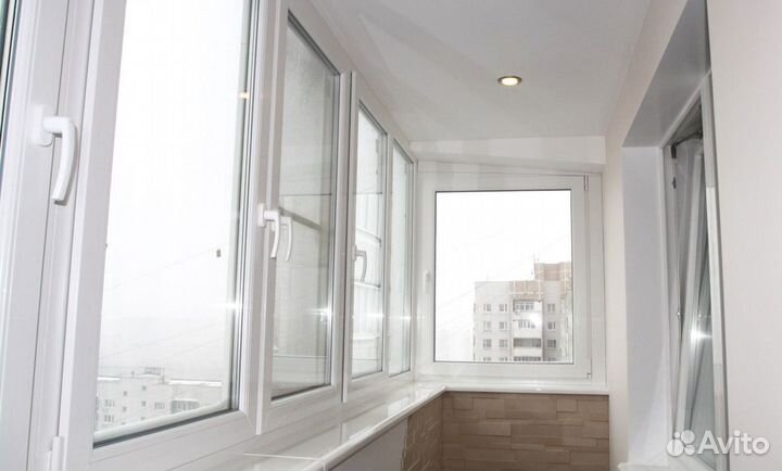 Балкон окна остекление