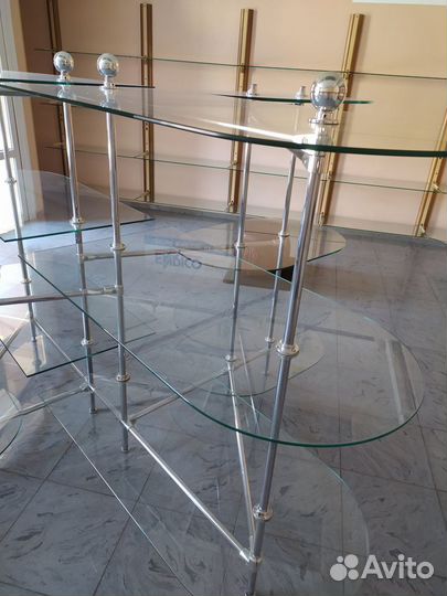 Полки стеклянные