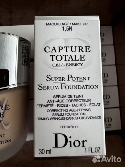 Dior capture totale тональный крем