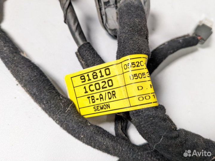 Проводка двери передняя правая Hyundai Getz G4EA