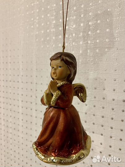Статуэтка ангел с колокольчиком