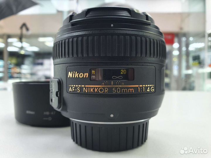 Nikon 50mm f/1.4G AF-S Nikkor S№398883